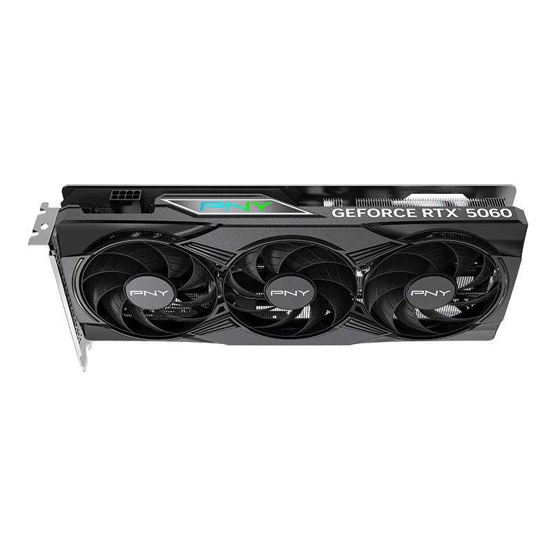 PNY GeForce RTX™ 5060 OC 8GB GDDR7 PCIe 5.0 ARGB EPIC-X RGB™ Overclocked Triple Fan GPU