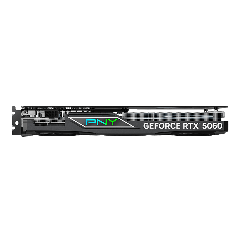 PNY GeForce RTX™ 5060 OC 8GB GDDR7 PCIe 5.0 ARGB EPIC-X RGB™ Overclocked Triple Fan GPU
