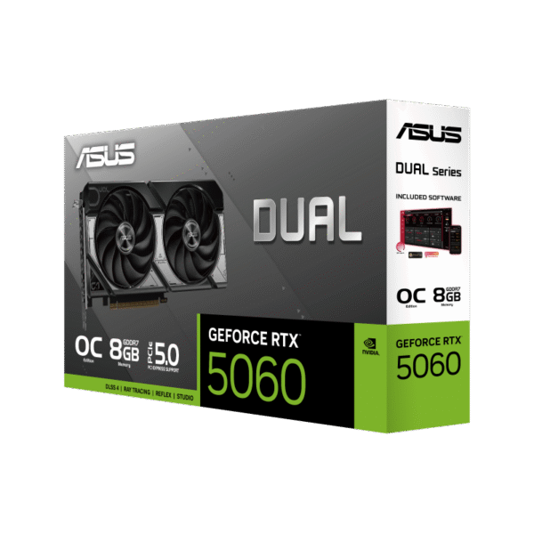 ASUS Dual GeForce RTX™ 5060 8GB GDDR7 OC Edition