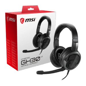 MSI IMMERSE GH30 V2 GAMING HEADSET, BLACK