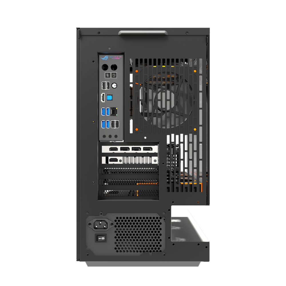 DarkFlash FLOATRON F1 M-ATX PC Case, BLACK