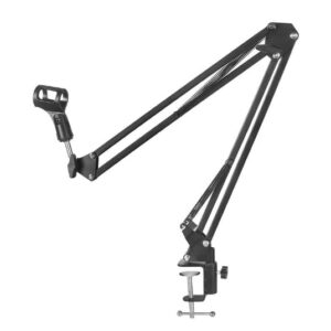 Professional Recording Microphone Stand Black