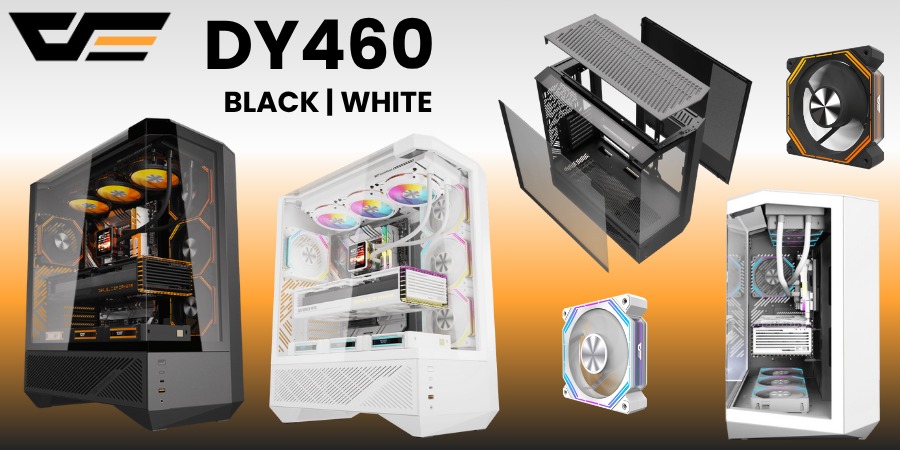 DarkFlash DY460 ATX PC Case