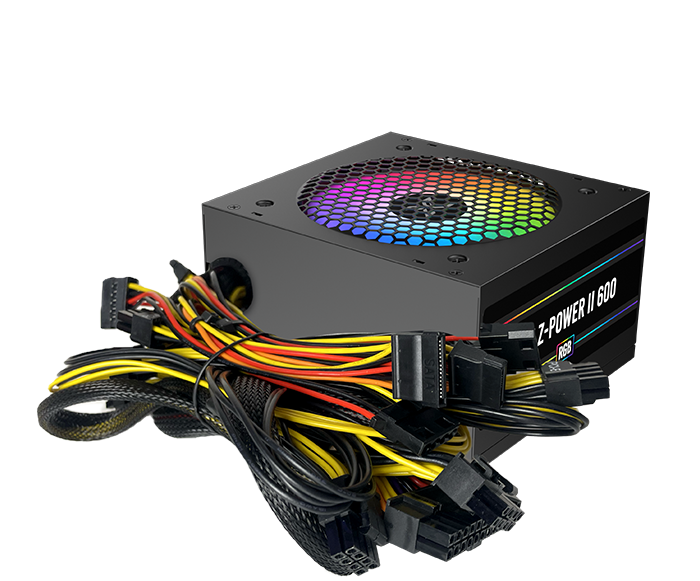 XIGMATEK Power Supply 700 Z-Power II 500W RGB - Image 3