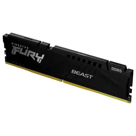 Kingston FURY Beast 16GB DDR5, 6000MT/s, CL30, 1.4V Memory BLACK