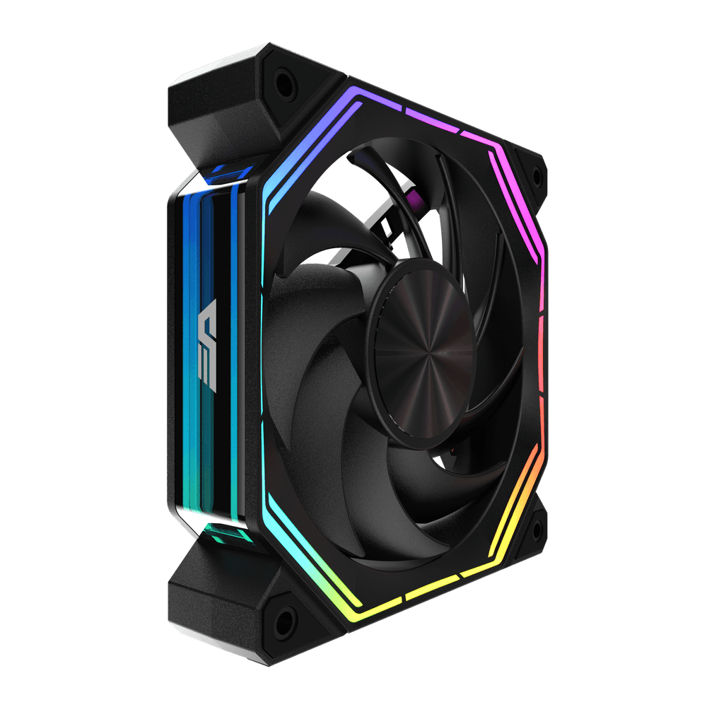 DarkFlash INF34 5IN1 A-RGB Cooling Fan, BLACK