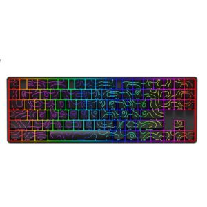 DarkFlash EZ87 Magnetic Switch Mechanical Keyboard, BLACK