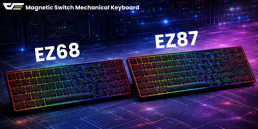 DarkFlash EZ68, EZ87 Magnetic Switch Mechanical Keyboard