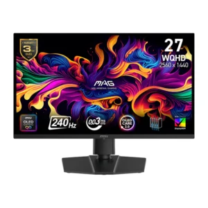 MSI MAG 273QP QD-OLED X24 26.5" WQHD, 240Hz, 0.03ms, Flat, OLED Gaming Monitor