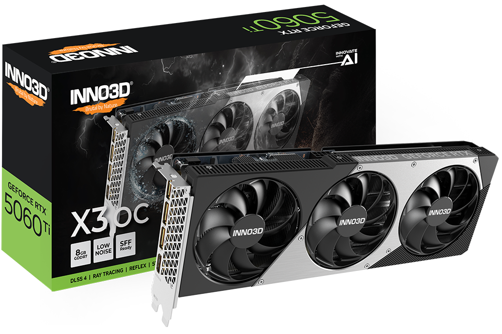 INNO3D GeForce RTX™ 5060 Ti 8GB X3 OC
