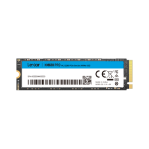 Lexar NM610 PRO 500GB M.2 2280 PCIe Gen3x4 NVMe SSD