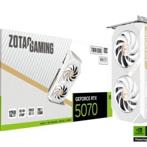 ZOTAC GAMING GeForce RTX 5070 Twin Edge OC White Edition 12GB 192BIT GDDR7